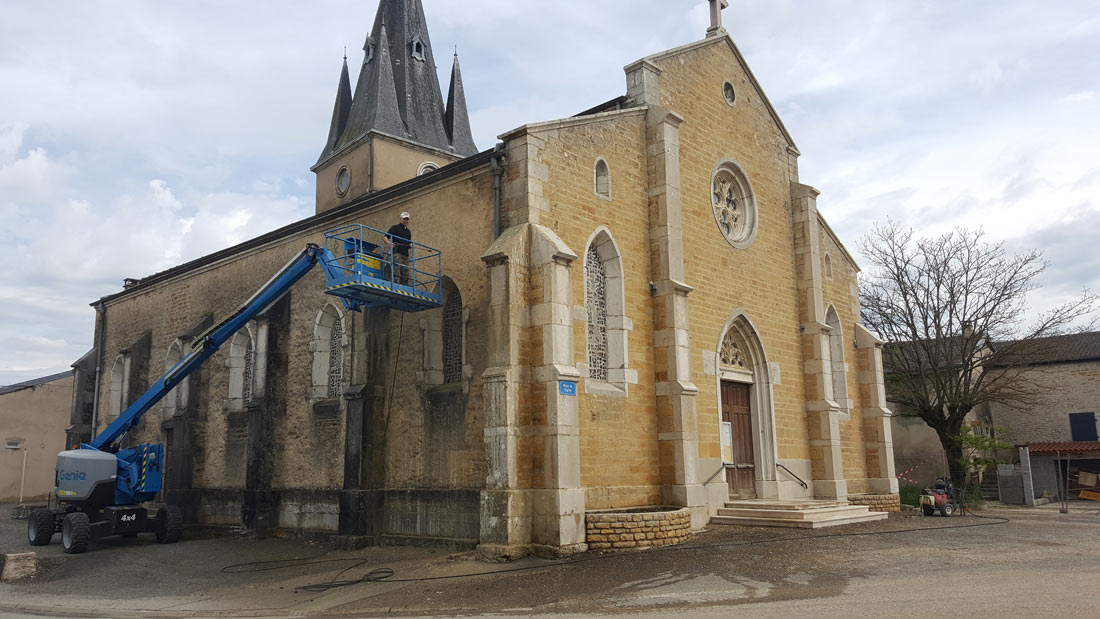 Eglise joints