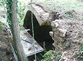 avant travaux voute en mauvais etat
