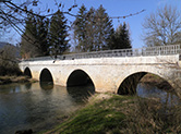 Pont de lassera Nivignes et Suran