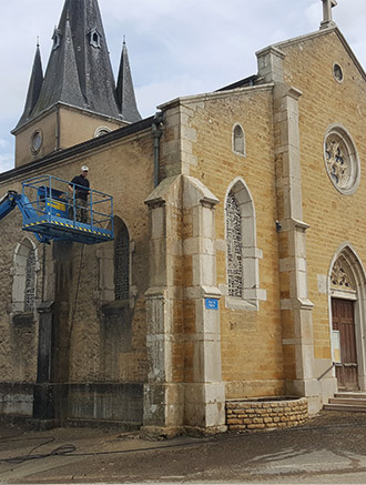 Image Front restauration eglise